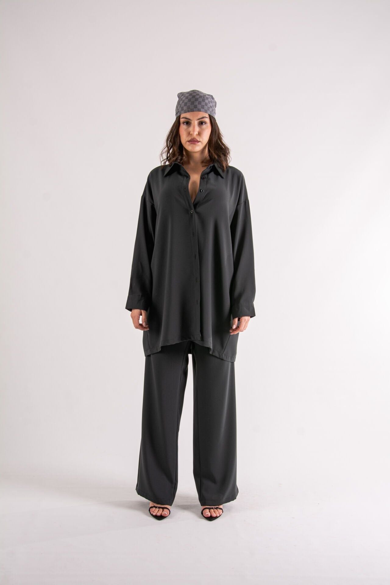 Antrasit Oversize Takım