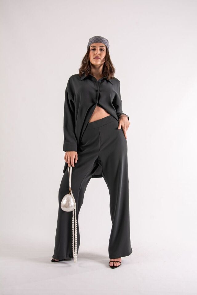 Antrasit Oversize Takım