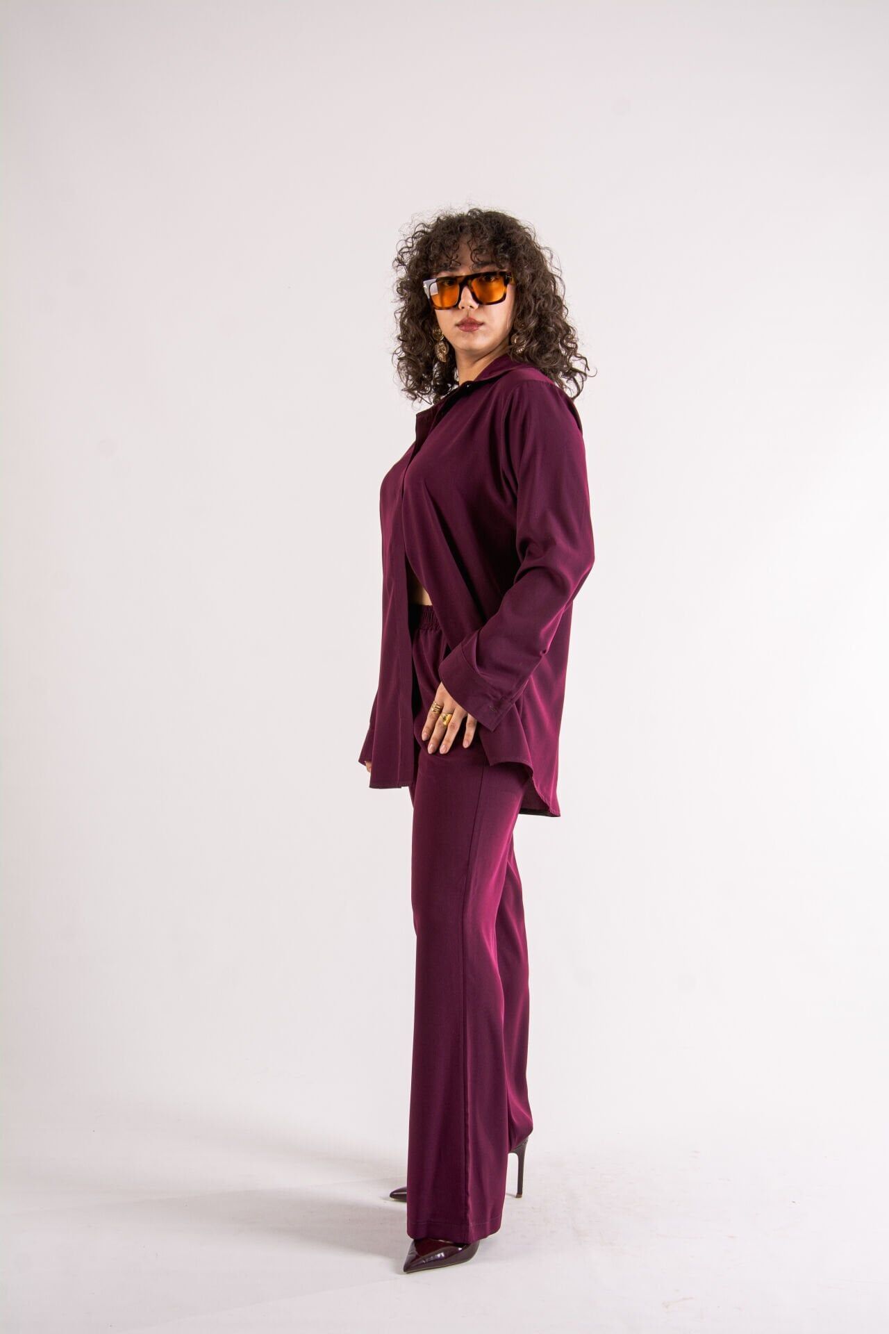 Mürdüm Oversize Takım