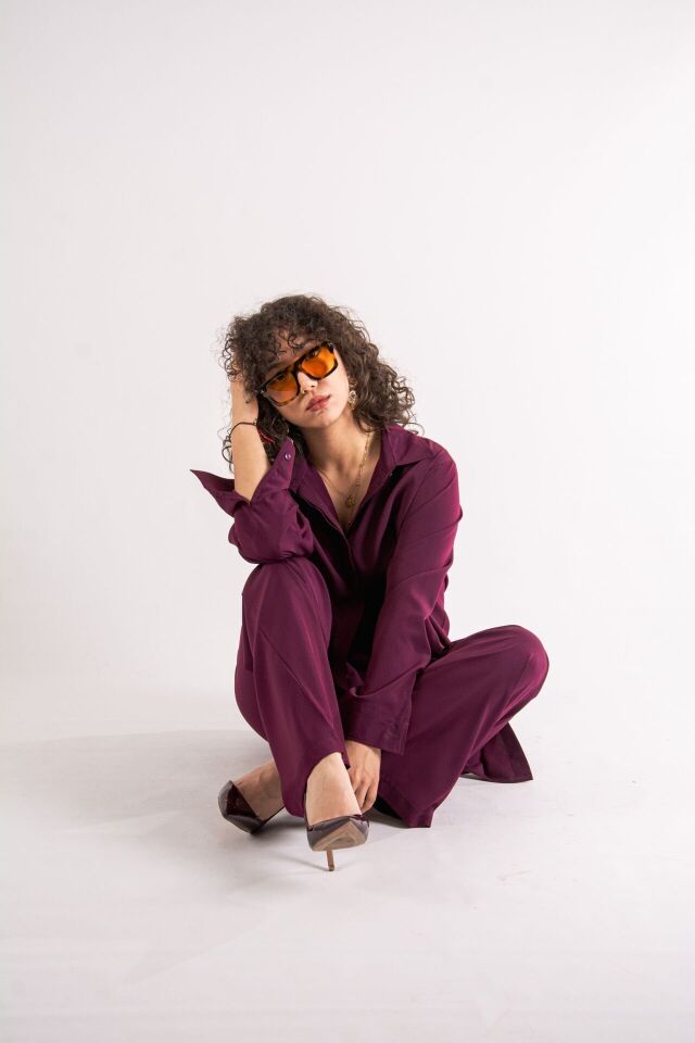 Mürdüm Oversize Takım