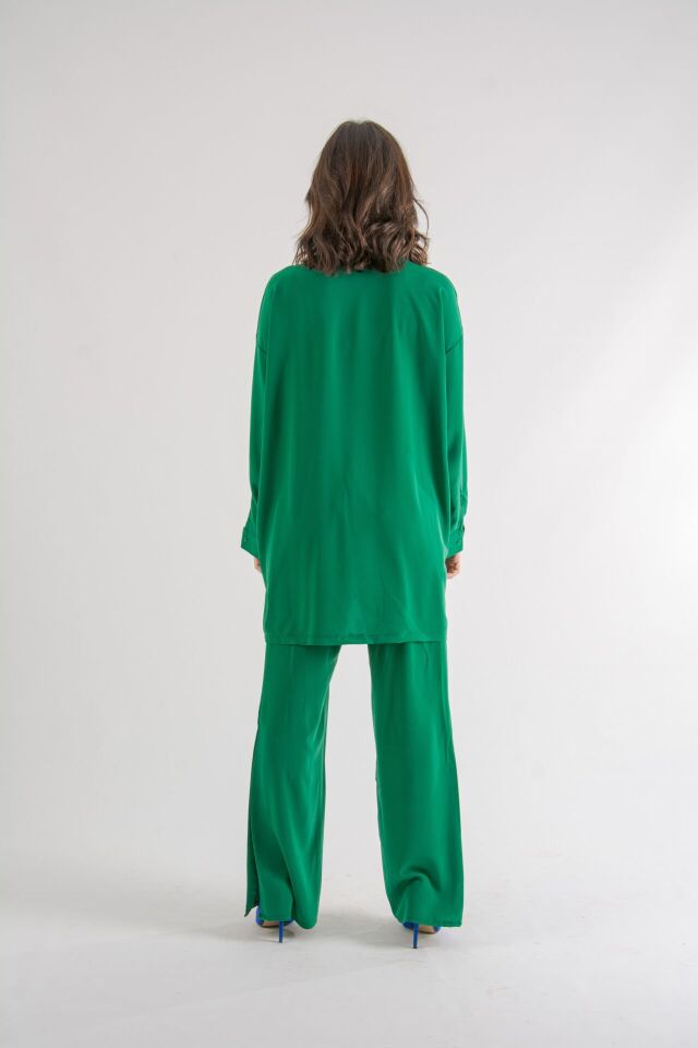 Yeşil Oversize İkili Takım S-M