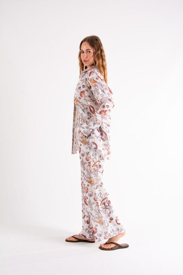Deniz Kabuklu Oversize Takım