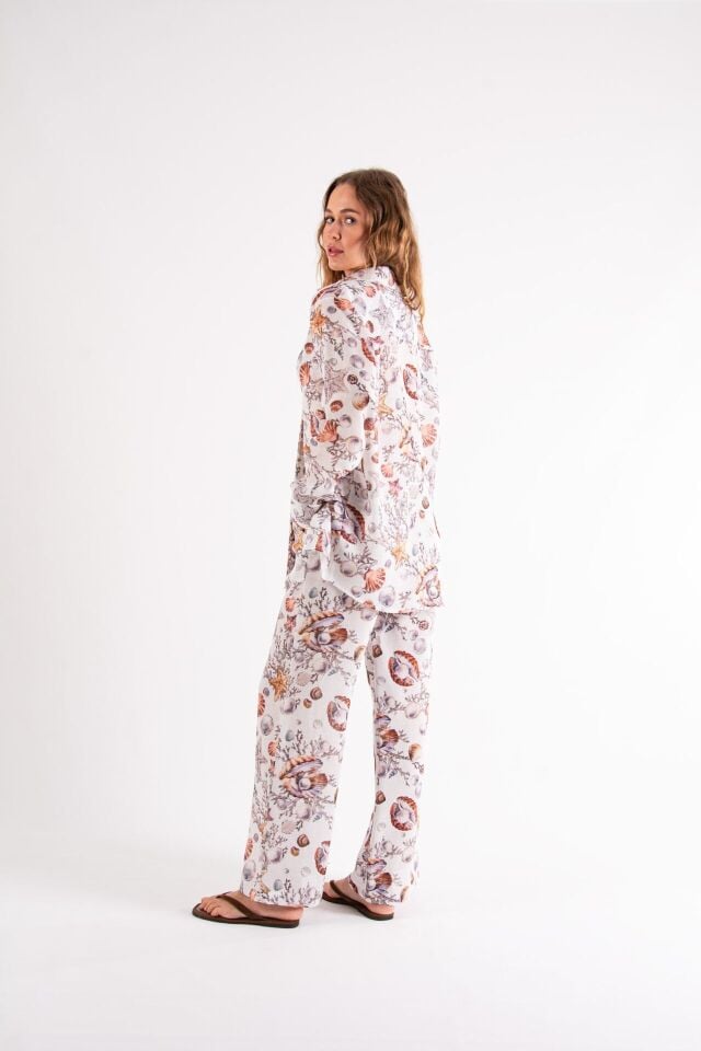Deniz Kabuklu Oversize Takım