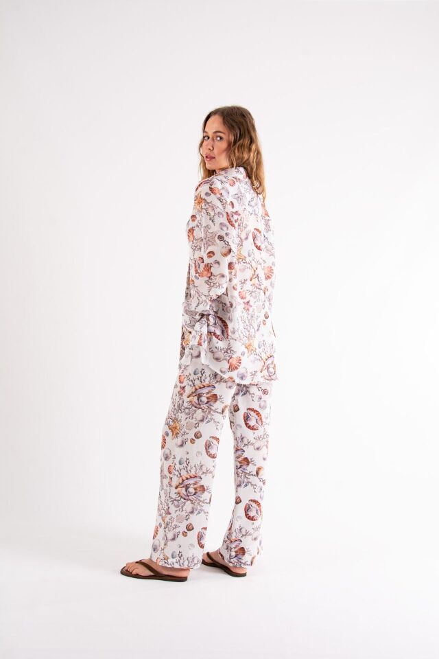 Deniz Kabuklu Oversize Takım