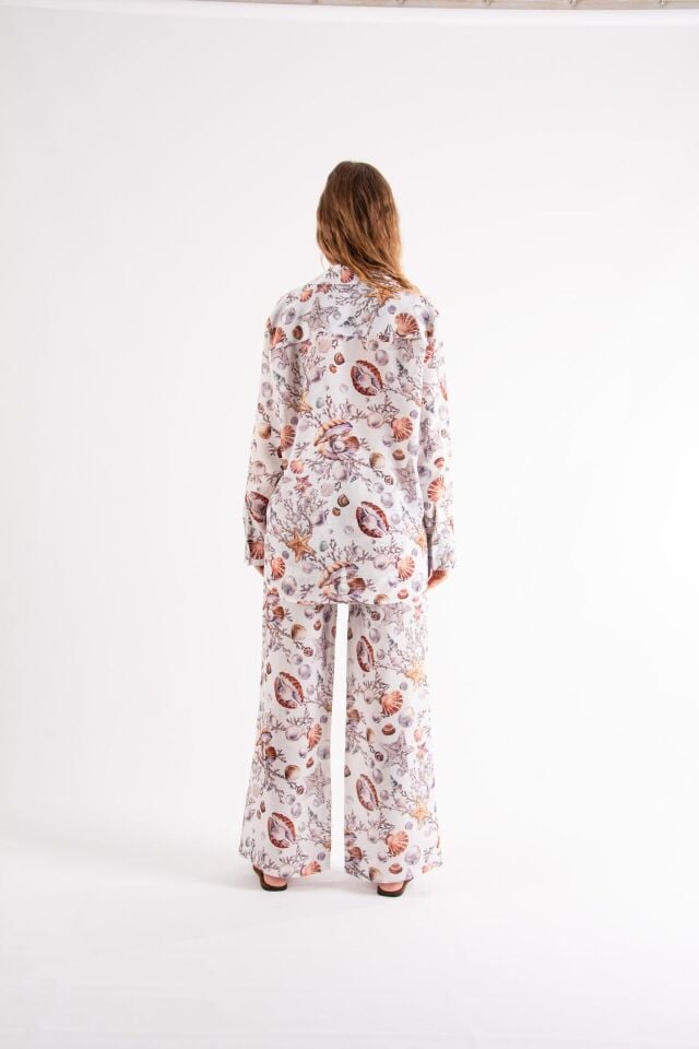 Deniz Kabuklu Oversize Takım
