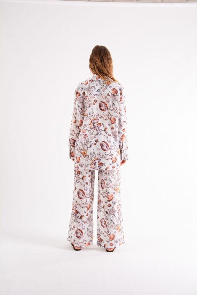 Deniz Kabuklu Oversize Takım S-M